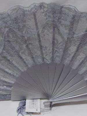 ABANICO  PLATA