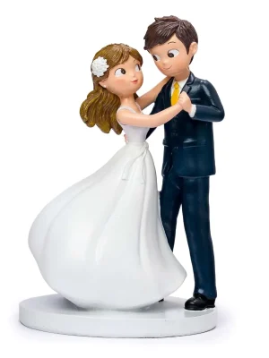 Figura pastel Boda novios bals